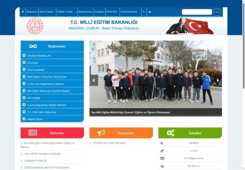 Bekir Yılmaz Ortaokulu - ANKARA / ÇUBUK