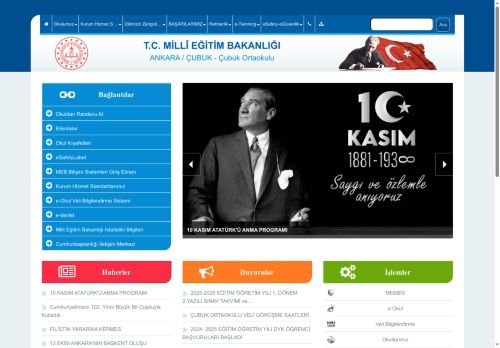 Çubuk Ortaokulu - ANKARA / ÇUBUK