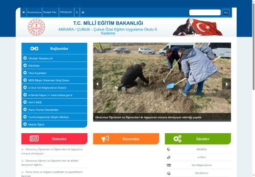 Çubuk Özel Eğitim Uygulama Okulu II. Kademe - ANKARA / ÇUBUK