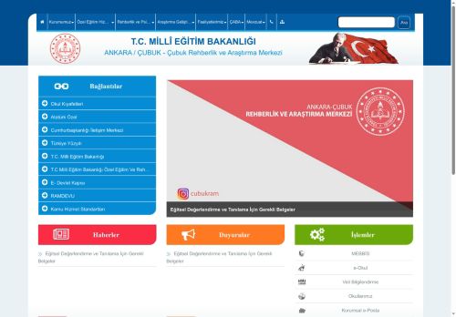 Çubuk Rehberlik ve Araştırma Merkezi - ANKARA / ÇUBUK