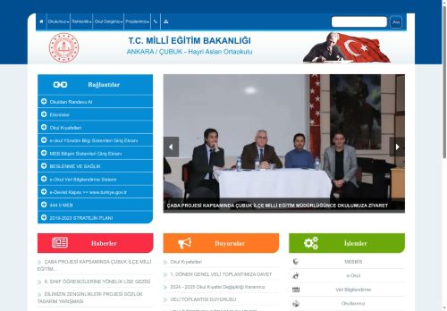 Hayri Aslan Ortaokulu - ANKARA / ÇUBUK