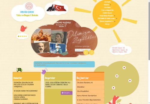 Yıldırım Beyazıt İlkokulu - ANKARA / ÇUBUK