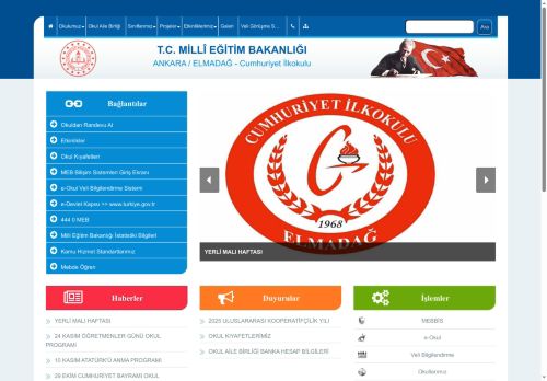 Cumhuriyet İlkokulu - ANKARA / ELMADAĞ