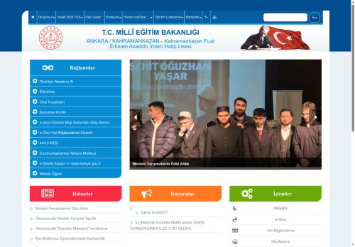 Kahramankazan Fuat Erkmen Anadolu İmam Hatip Lisesi - ANKARA / KAHRAMANKAZAN