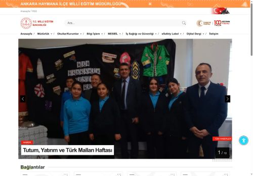 HAYMANA İLÇE MİLLÎ EĞİTİM MÜDÜRLÜĞÜ - MEB ANKARA