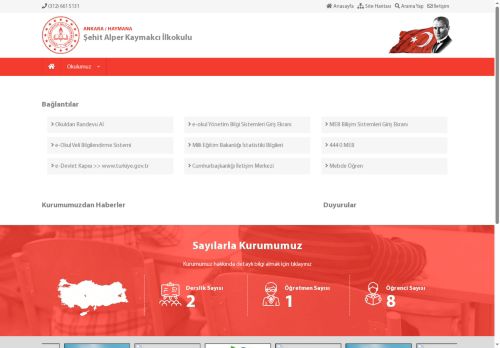 Şehit Alper Kaymakcı İlkokulu - ANKARA / HAYMANA
