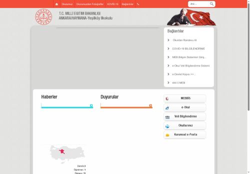 Yeşilköy İlkokulu - ANKARA / HAYMANA