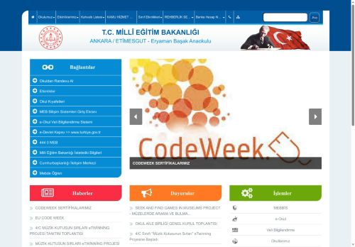 Eryaman Başak Anaokulu - ANKARA / ETİMESGUT