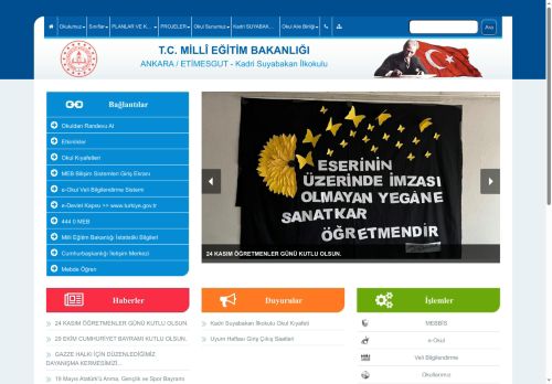 Kadri Suyabakan İlkokulu - ANKARA / ETİMESGUT