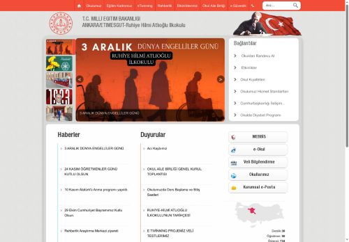 Ruhiye Hilmi Atlıoğlu İlkokulu - ANKARA / ETİMESGUT