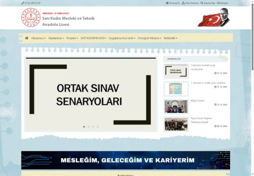 Satı Kadın Mesleki ve Teknik Anadolu Lisesi - ANKARA / ETİMESGUT