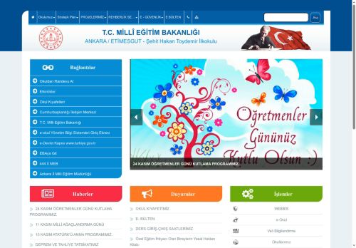 Şehit Hakan Toydemir İlkokulu - ANKARA / ETİMESGUT