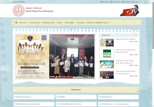 Şehit Hilmi Özer İlkokulu - ANKARA / ETİMESGUT