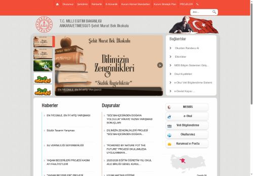 Şehit Murat Bek İlkokulu - ANKARA / ETİMESGUT