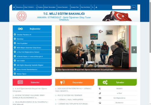 Şehit Öğretmen Dilay Turan Ortaokulu - ANKARA / ETİMESGUT