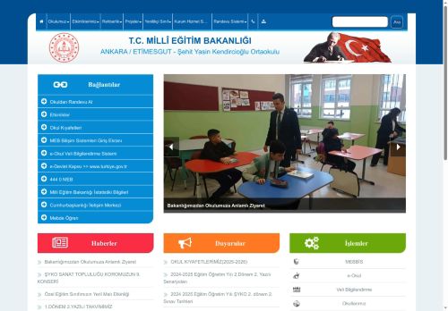 Şehit Yasin Kendircioğlu Ortaokulu - ANKARA / ETİMESGUT