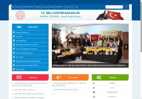 Ayşe Özbağı İlkokulu - ANKARA / GÖLBAŞI