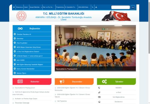 Dr. Şerafettin Tombuloğlu Anadolu Lisesi - ANKARA / GÖLBAŞI