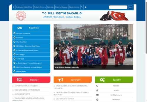 Gölbaşı İlkokulu - ANKARA / GÖLBAŞI