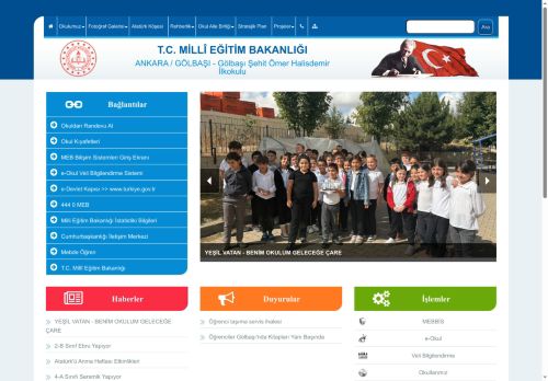 Gölbaşı Şehit Ömer Halisdemir İlkokulu - ANKARA / GÖLBAŞI