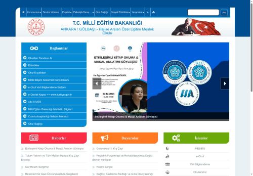 Halise Arslan Özel Eğitim Meslek Okulu - ANKARA / GÖLBAŞI