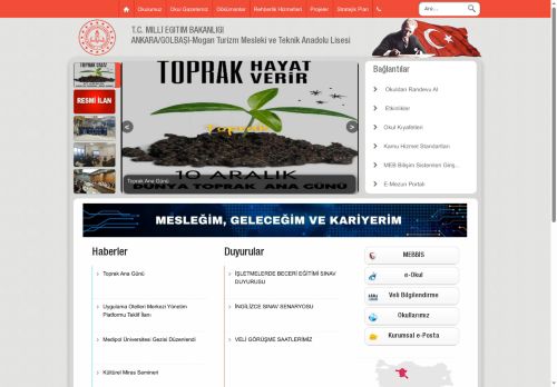 Mogan Turizm Mesleki ve Teknik Anadolu Lisesi - ANKARA / GÖLBAŞI
