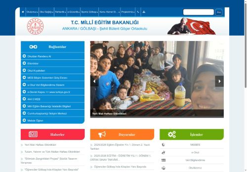 Şehit Bülent Göçer Ortaokulu - ANKARA / GÖLBAŞI