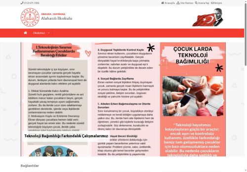 Alahacılı İlkokulu - ANKARA / HAYMANA