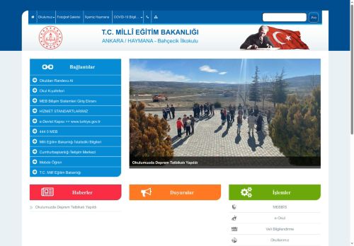 Bahçecik İlkokulu - ANKARA / HAYMANA