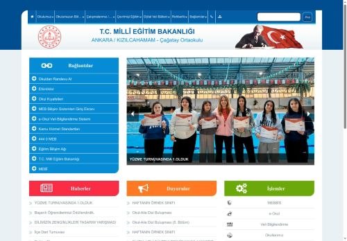 Çağatay Ortaokulu - ANKARA / KIZILCAHAMAM