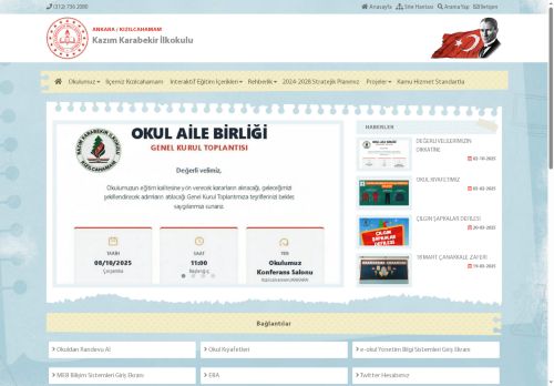 Kazım Karabekir İlkokulu - ANKARA / KIZILCAHAMAM