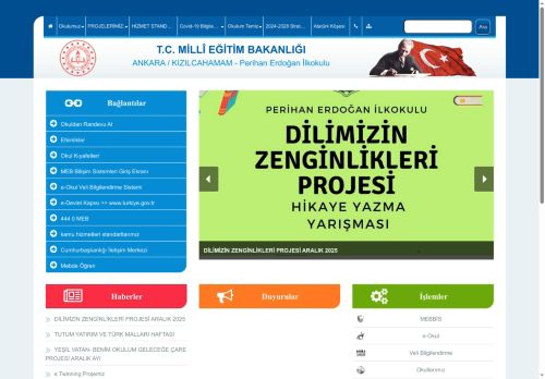 Perihan Erdoğan İlkokulu - ANKARA / KIZILCAHAMAM