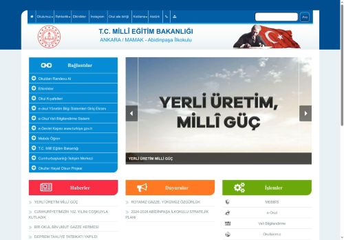 Abidinpaşa İlkokulu - ANKARA / MAMAK