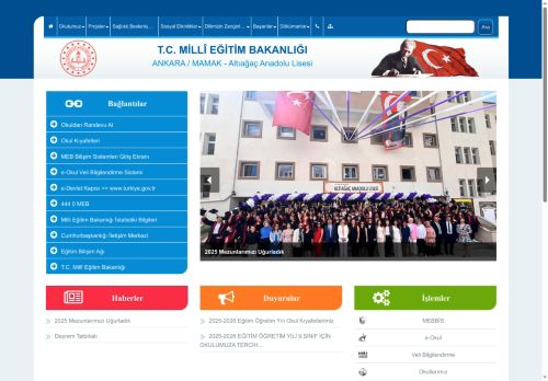 Altıağaç Anadolu Lisesi - ANKARA / MAMAK