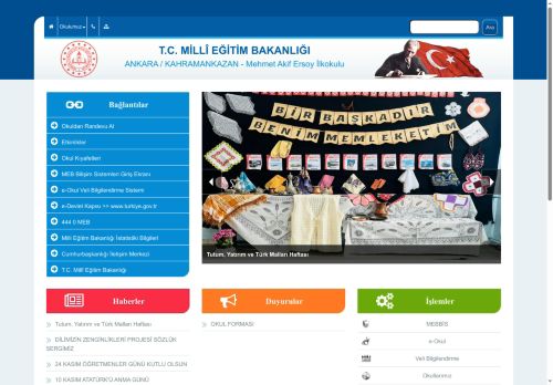 Mehmet Akif Ersoy İlkokulu - ANKARA / KAHRAMANKAZAN