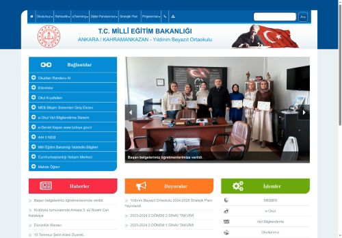 Yıldırım Beyazıt Ortaokulu - ANKARA / KAHRAMANKAZAN