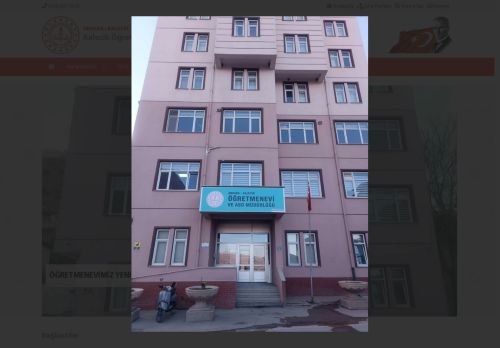 Kalecik Öğretmenevi ve Akşam Sanat Okulu - ANKARA / KALECİK