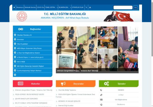 Arif Nihat Asya İlkokulu - ANKARA / KEÇİÖREN