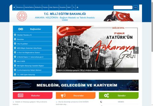 Bağlum Mesleki ve Teknik Anadolu Lisesi - ANKARA / KEÇİÖREN