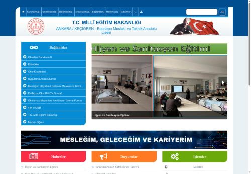 Esertepe Mesleki ve Teknik Anadolu Lisesi - ANKARA / KEÇİÖREN