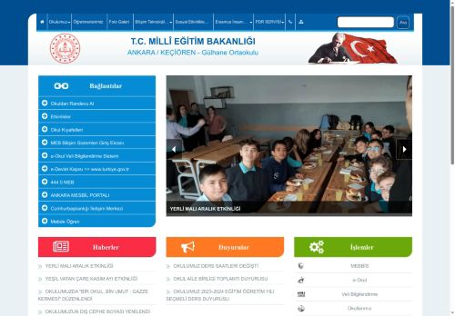 Gülhane Ortaokulu - ANKARA / KEÇİÖREN