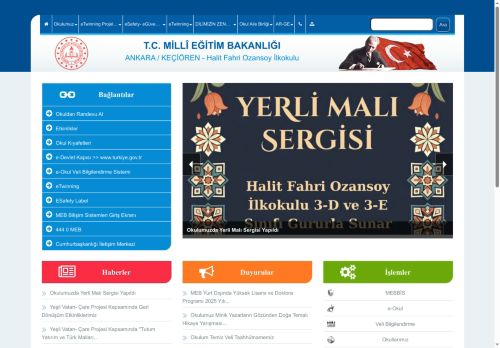 Halit Fahri Ozansoy İlkokulu - ANKARA / KEÇİÖREN