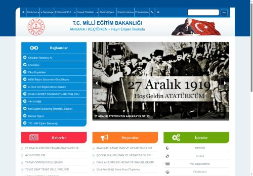 Hayri Erişen İlkokulu - ANKARA / KEÇİÖREN