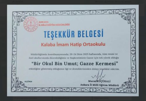 Kalaba İmam Hatip Ortaokulu - ANKARA / KEÇİÖREN