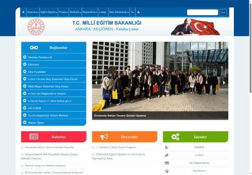Kalaba Lisesi - ANKARA / KEÇİÖREN