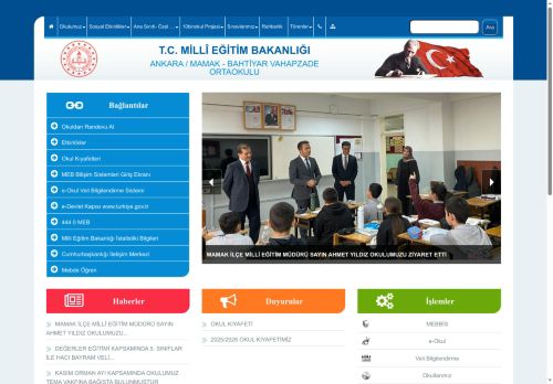 BAHTİYAR VAHAPZADE ORTAOKULU - ANKARA / MAMAK