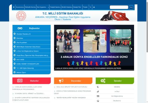 Keçiören Özel Eğitim Uygulama Okulu I. Kademe - ANKARA / KEÇİÖREN