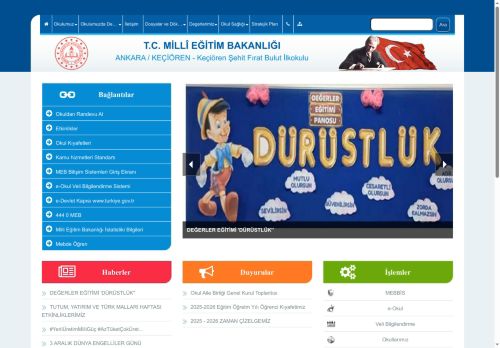 Keçiören Şehit Fırat Bulut İlkokulu - ANKARA / KEÇİÖREN