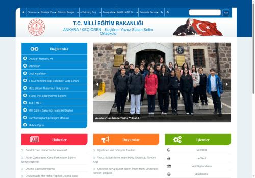 Keçiören Yavuz Sultan Selim Ortaokulu - ANKARA / KEÇİÖREN