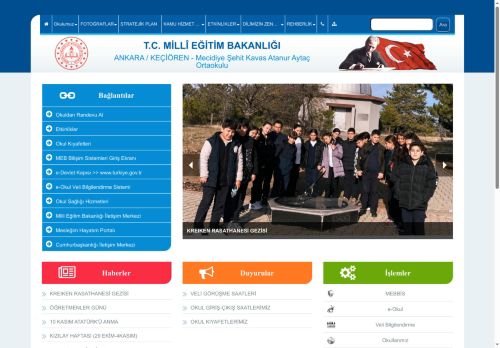 Mecidiye Şehit Kavas Atanur Aytaç Ortaokulu - ANKARA / KEÇİÖREN